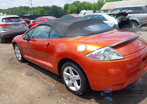 2007 Mitsubishi Eclipse Spyder Gs from USA, damaged, VIN 4A3AL25F57E028536